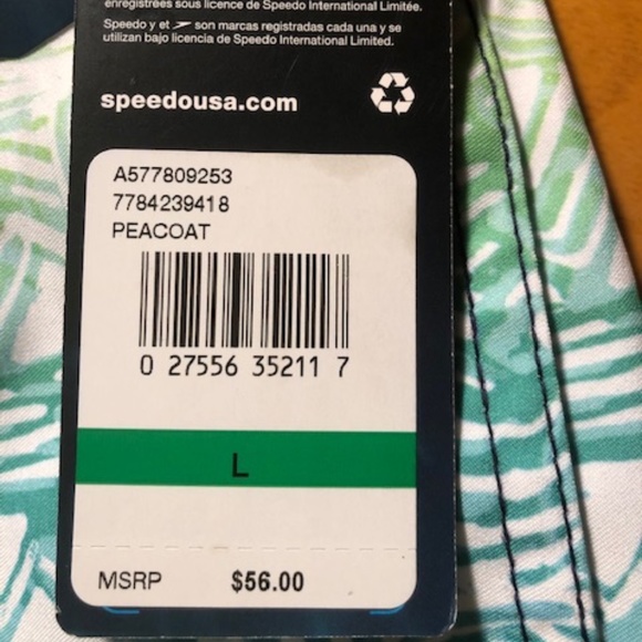 Men's Speedo Bondi Board Short 20" Swimsuit L - Picture 3 of 15